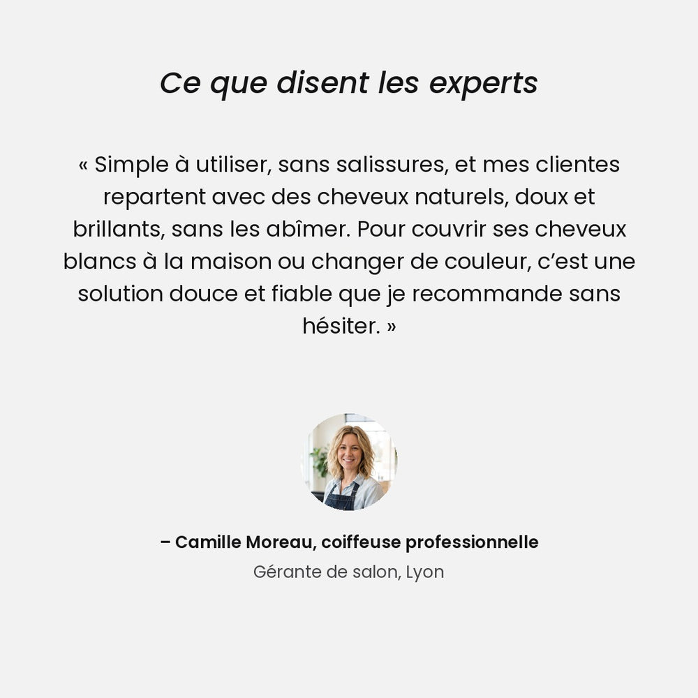 Avis d’une coiffeuse professionnelle